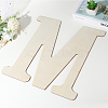 Letter Unfinished MDF Sheets WOOD-WH20012-008M-3