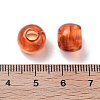 Two Tone Acrylic Beads OACR-S042-01B-3