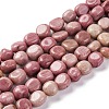 Natural Rhodonite Beads Strands G-G146-A06-02-1