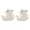 Alloy Enamel Pendants ENAM-A143-10KCG-04-1