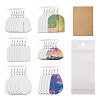 Biyun DIY Sublimation Dangle Earring Making Finding Kits DIY-BY0001-36-13