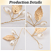Alloy Flexible Hair Accessories PALLOY-WH20816-001G-5