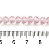 Transparent Baking Paint Glass Beads X1-DGLA-A034-T6mm-D04-4