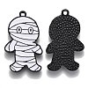 Halloween Theme Alloy Enamel Pendants X-ENAM-J649-09B-2