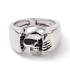 Alloy Skull Finger Ring LS-RJEW-H109-04AS-2