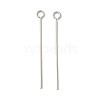 304 Stainless Steel Eye Pins STAS-K293-13P-0.6x30mm-1