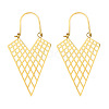 Bohemian Style 304 Stainless Steel Triangle Hoop Earrings FS-WG1E45B-05-1