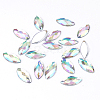 Imitation Taiwan Acrylic Rhinestone Cabochons GACR-A021-7x15mm-17-1