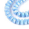 Anti-Tarnish Electroplate Glass Beads Strands GLAA-T025-8mm-11A-3