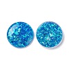 Resin Imitation Opal Cabochons RESI-E042-06-2