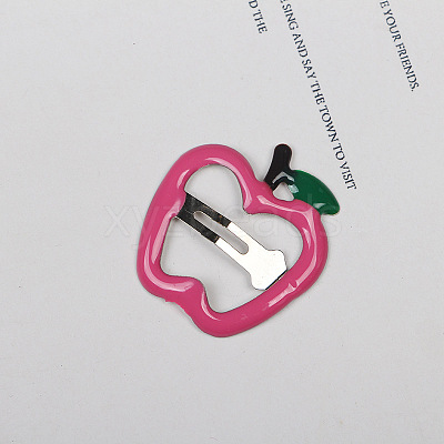 Iron & Enamel Snap Hair Clips PHAR-WH20002-04C-02-1