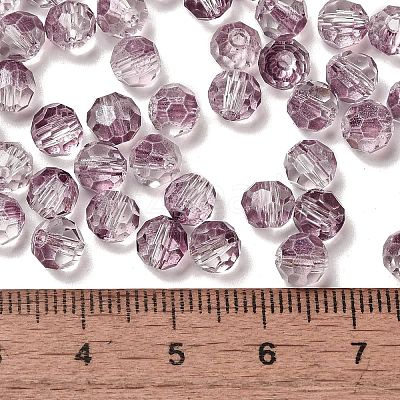 Transparent Colours Glass Round Beads SEED-F006-04A-06-1
