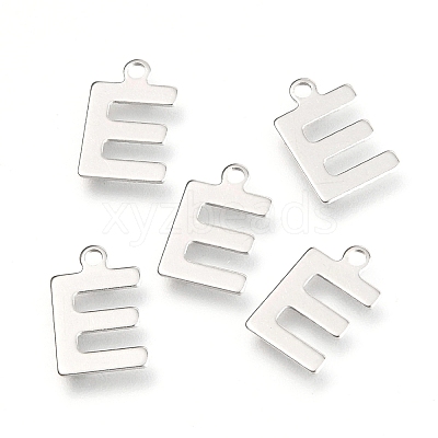 Non-Tarnish 201 Stainless Steel Charms X-STAS-C021-06P-E-1