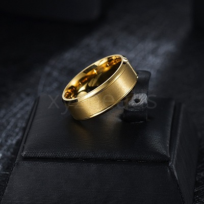 201 Stainless Steel Finger Rings for Women WG1765E-42-1