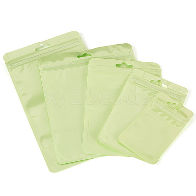 50Pcs 5 Styles Macaron Color Plastic Yin-yang Resealable Bags OPP-TADJ0001-03E-1