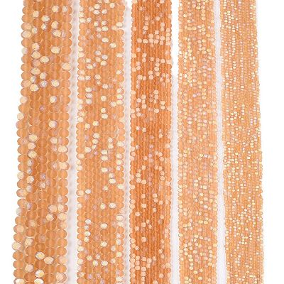 Transparent Glass Beads Strands EGLA-A044-T3mm-MB23-1