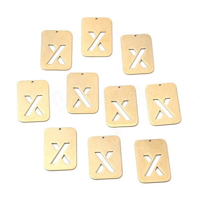 Ion Plating(IP) 304 Stainless Steel Pendants STAS-K216-49X-G-1