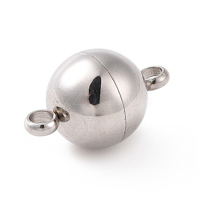 Tarnish Resistant 304 Stainless Steel Magnetic Clasps X-STAS-I137-07C-1