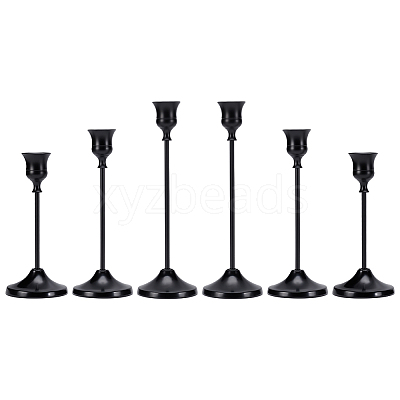 Aluminum Candle Holder AJEW-WH0308-766-1