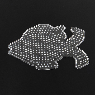 Fish ABC Plastic Pegboards used for 5x5mm DIY Fuse Beads X-DIY-Q009-34-1