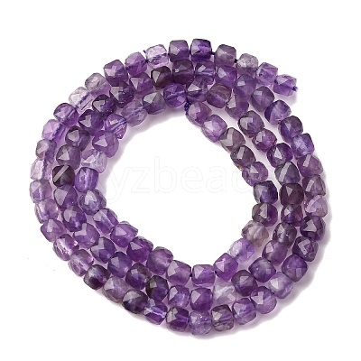 Natural Amethyst Beads Strands G-R460-028C-1