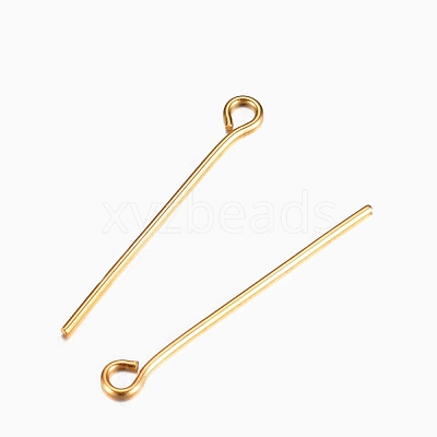 304 Stainless Steel Eye Pins STAS-I318-D08-G-1