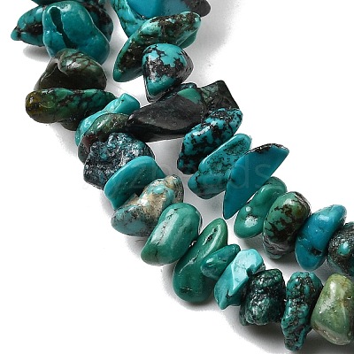 Natural HuBei Turquoise Bead Strands G-H345-A01-08-1