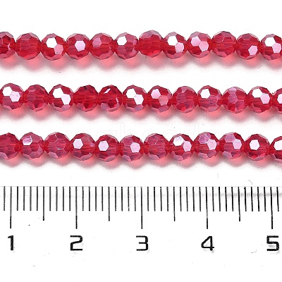 Transparent Glass Beads LS-EGLA-A035-T4mm-B07-1