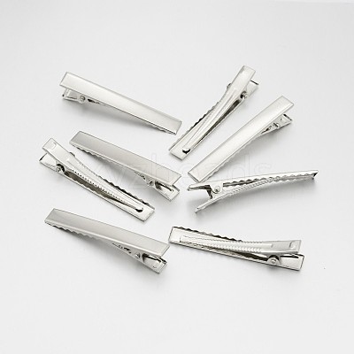 Iron Alligator Hair Clip Findings IFIN-A171-08D-02-1