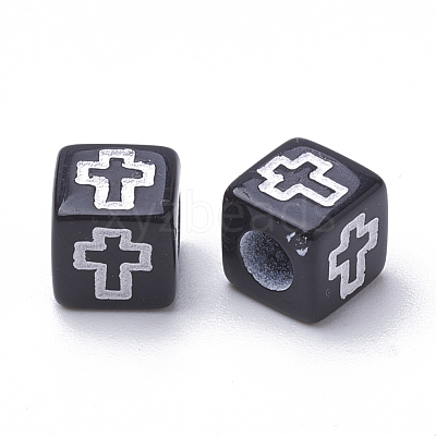 Craft Style Acrylic Beads MACR-Q226-01B-1