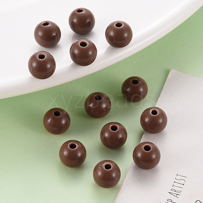 Opaque Acrylic Beads MACR-S370-C8mm-A17-1