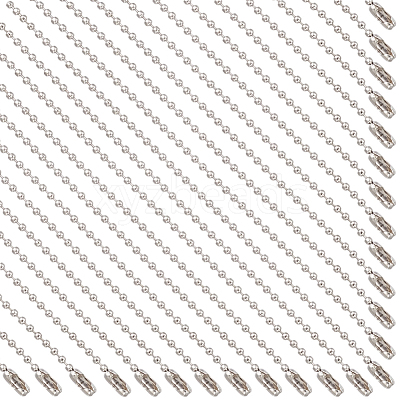200Pcs Iron Hanging Tag Chains FIND-SP0005-63-1
