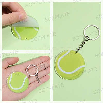 DIY Keychain Making Kits DIY-SP0007-38D-1