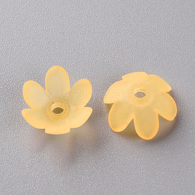 Frosted Acrylic Bead Caps MACR-S371-07A-719-1