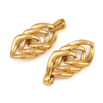 304 Stainless Steel Pendants STAS-P438-23G-1