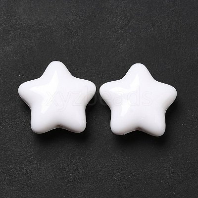 Opaque Acrylic Beads MACR-J123-01-1