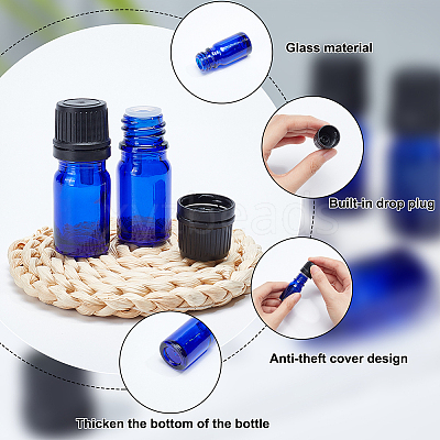 24 Sets Empty Glass Essential Oil Bottles MRMJ-BC0003-37B-1
