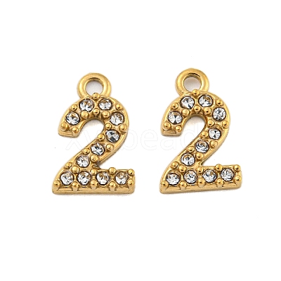 304 Stainless Steel Pendants STAS-L080-002G-02-1