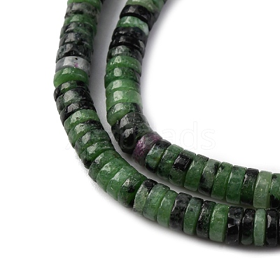 Natural Ruby in Zoisite Beads Strands G-R014-A01-1