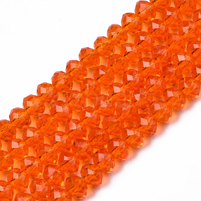 Glass Beads Strands EGLA-A034-T4mm-D25-1