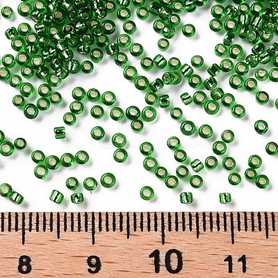 11/0 Grade A Transparent Glass Seed Beads X-SEED-Q007-F52-1
