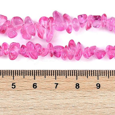 Transparent Glass Beads Strands GLAA-Z009-01I-1