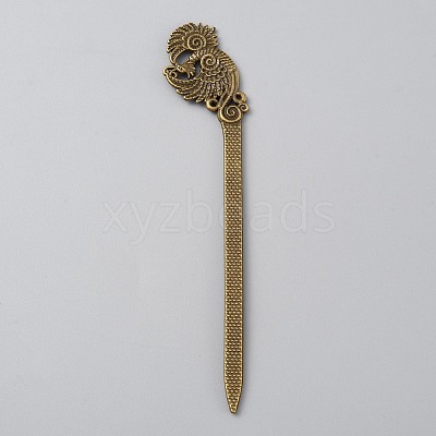 Alloy Phoenix Hair Sticks MRMJ-WH0077-100I-AB-1