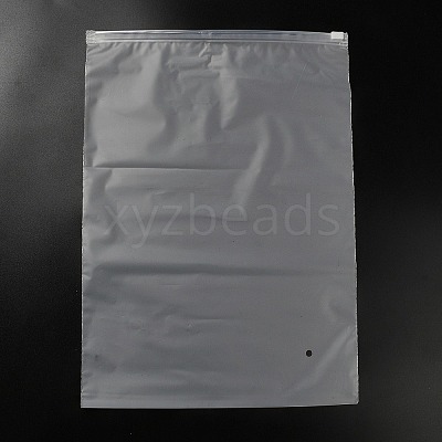 Transparent PE Jewelry Zip Top Storage Bags ABAG-H114-01E-1