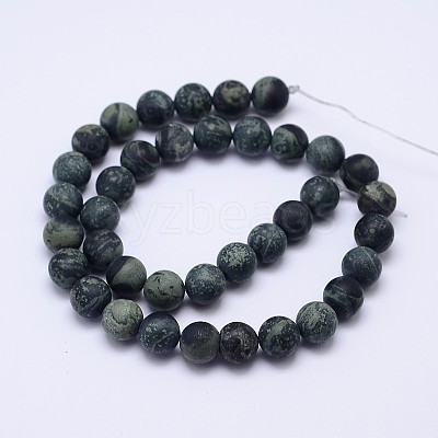 Natural Kambaba Jasper Beads Strands X-G-D744-8mm-1