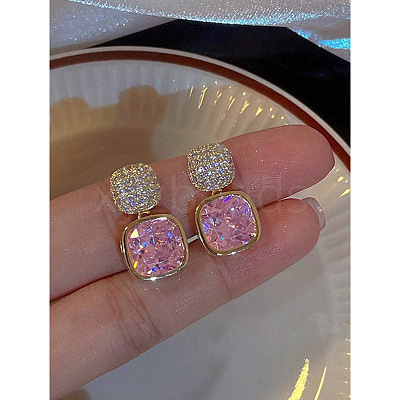 5 Pairs Alloy Dangle Stud Earrings FS-WG460F5-01-1