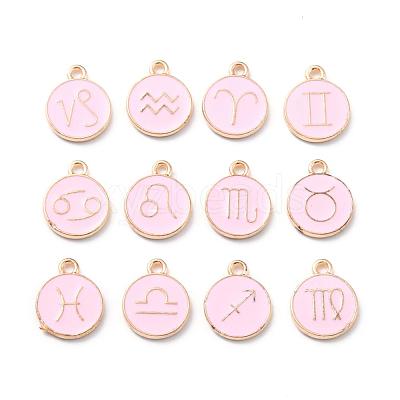 Alloy Enamel Pendants ENAM-S124-01B-09-1