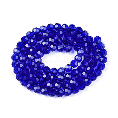 Transparent Glass Beads EGLA-A035-T10mm-D06-1