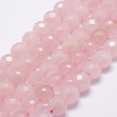 Natural Rose Quartz Beads Strands G-D840-21-10mm-1