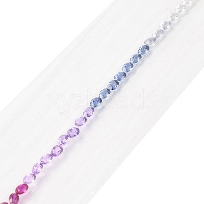 46Pcs Cubic Zirconia Cabochons CU-F002-01A-1